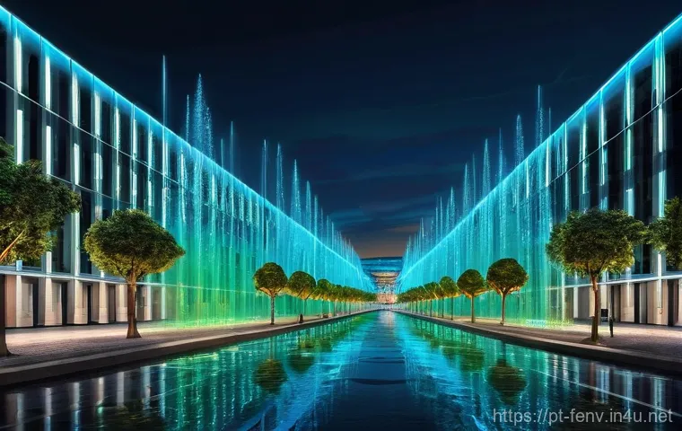 물 부족 문제 해결 방법 - **Prompt:** A bustling, futuristic Portuguese city scene, possibly Lisbon or Porto, where ancient ar...